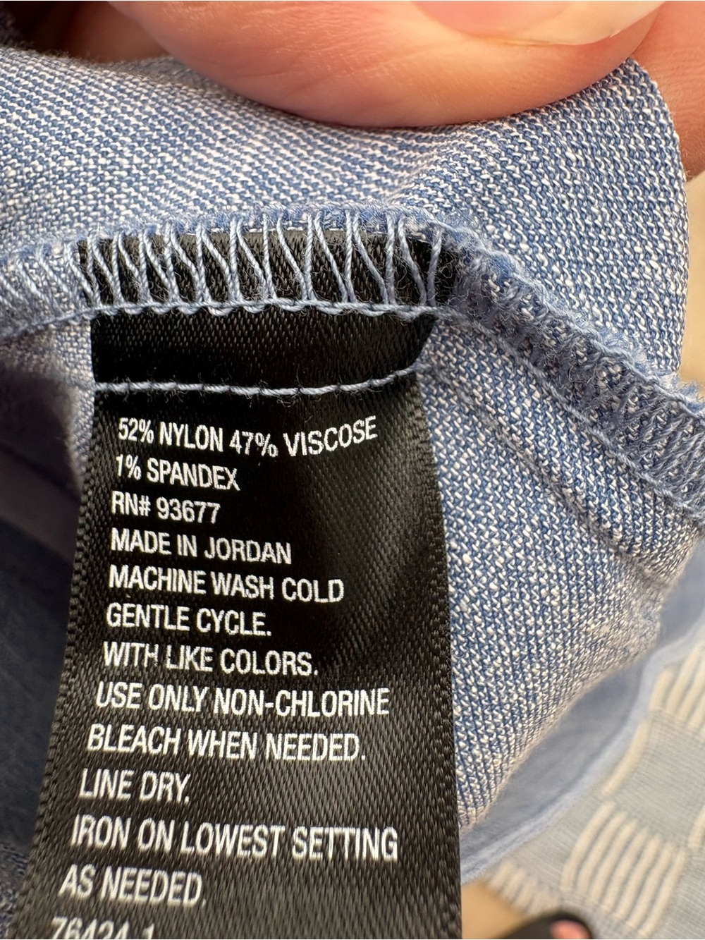 Worthington Light Blue Wide Leg Dress Pants - Picture 4 of 4